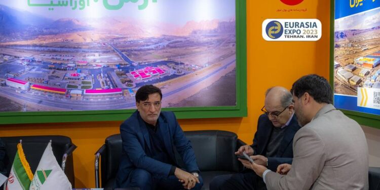 حضور گسترده منطقه آزاد ارس در نمایشگاه اوراسیا (+فیلم)