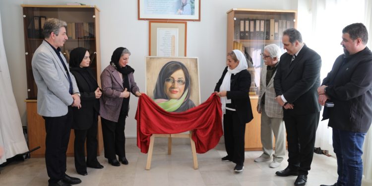 تجلیل از بانوی نیکوکار سعیده قدس، بنیانگذار مؤسسه محک